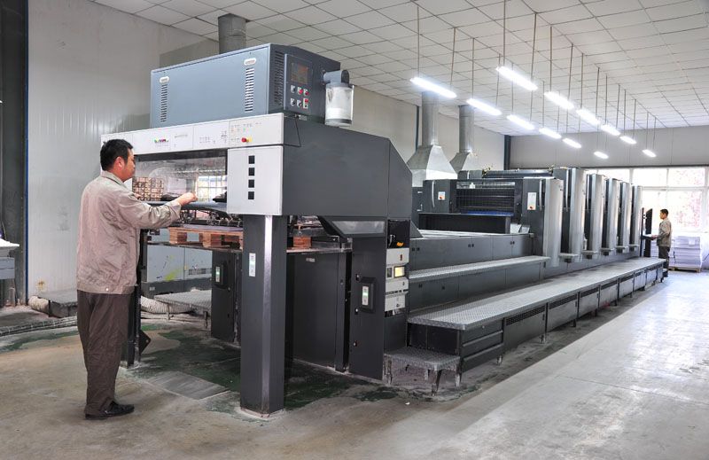 海德(dé)堡CD102-5+1多色印(yin)刷機